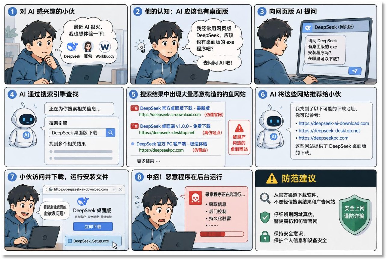 通过沟通,火绒安全工程师还原了用户中招流程:.png